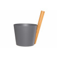 SEAU RENTO BAMBOU GRIS